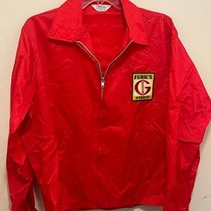 Vintage Bonner Funks G Hybrid Red Windbreaker Jacket  USA‎ Mens Size M Medium